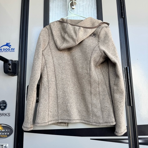 Womens KUIU Base Camp Fleece Full Zip Hooded Sweater - Picture 2 of 8